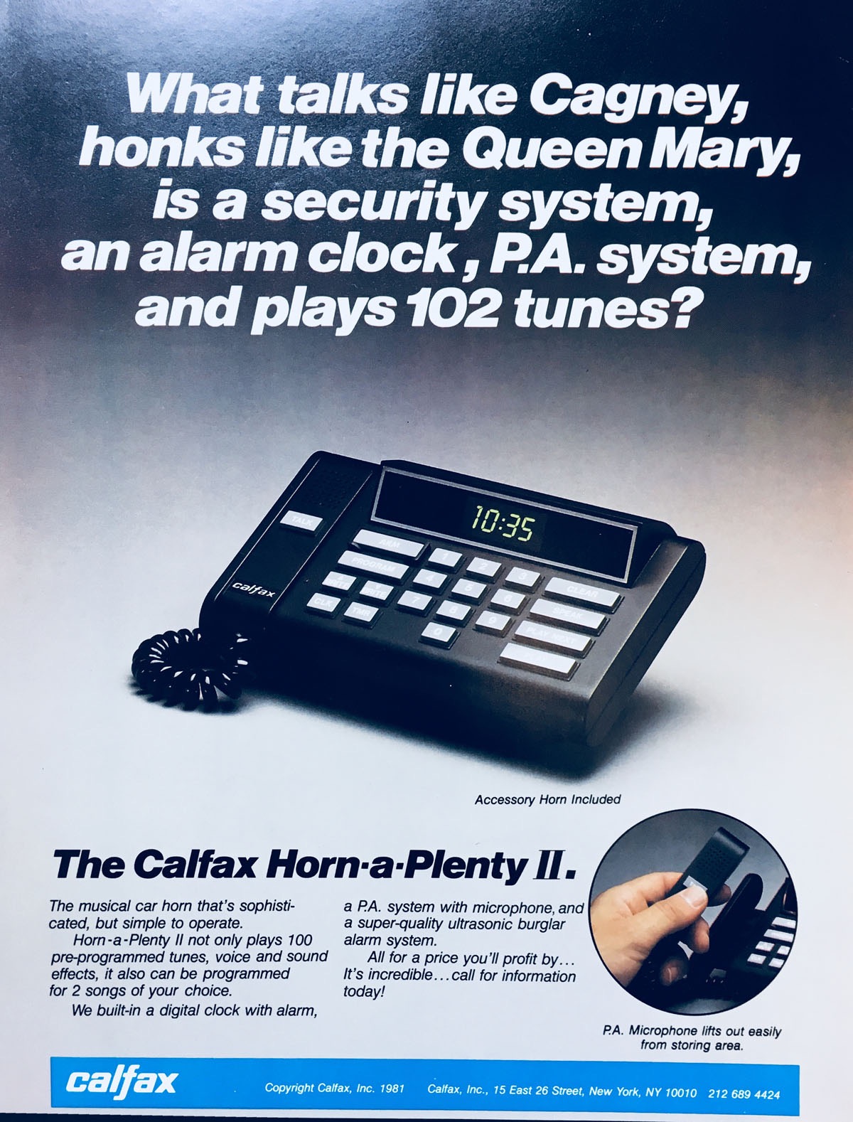 Calfax Horn a Plenty II 1200