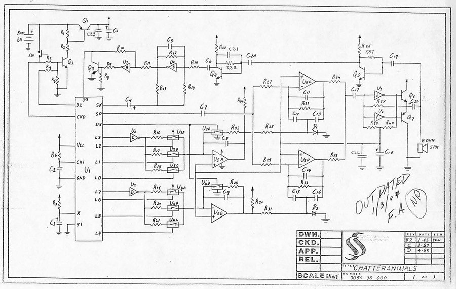 Chatteranimals Schematic