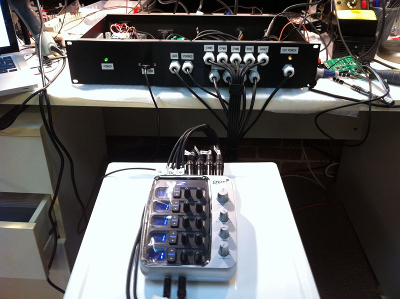 Custom automatic production test system