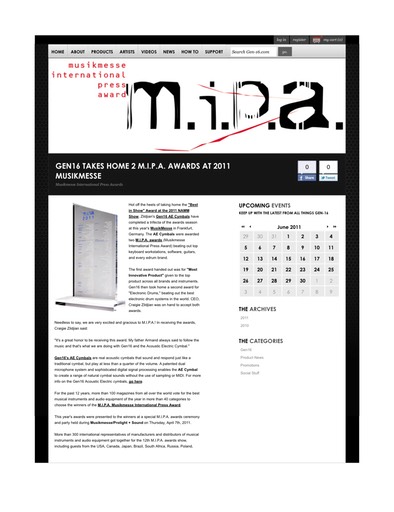 Gen16 2011 MIPA | Gen-16.com