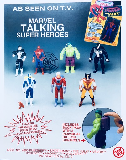 Toy Biz talking action figures